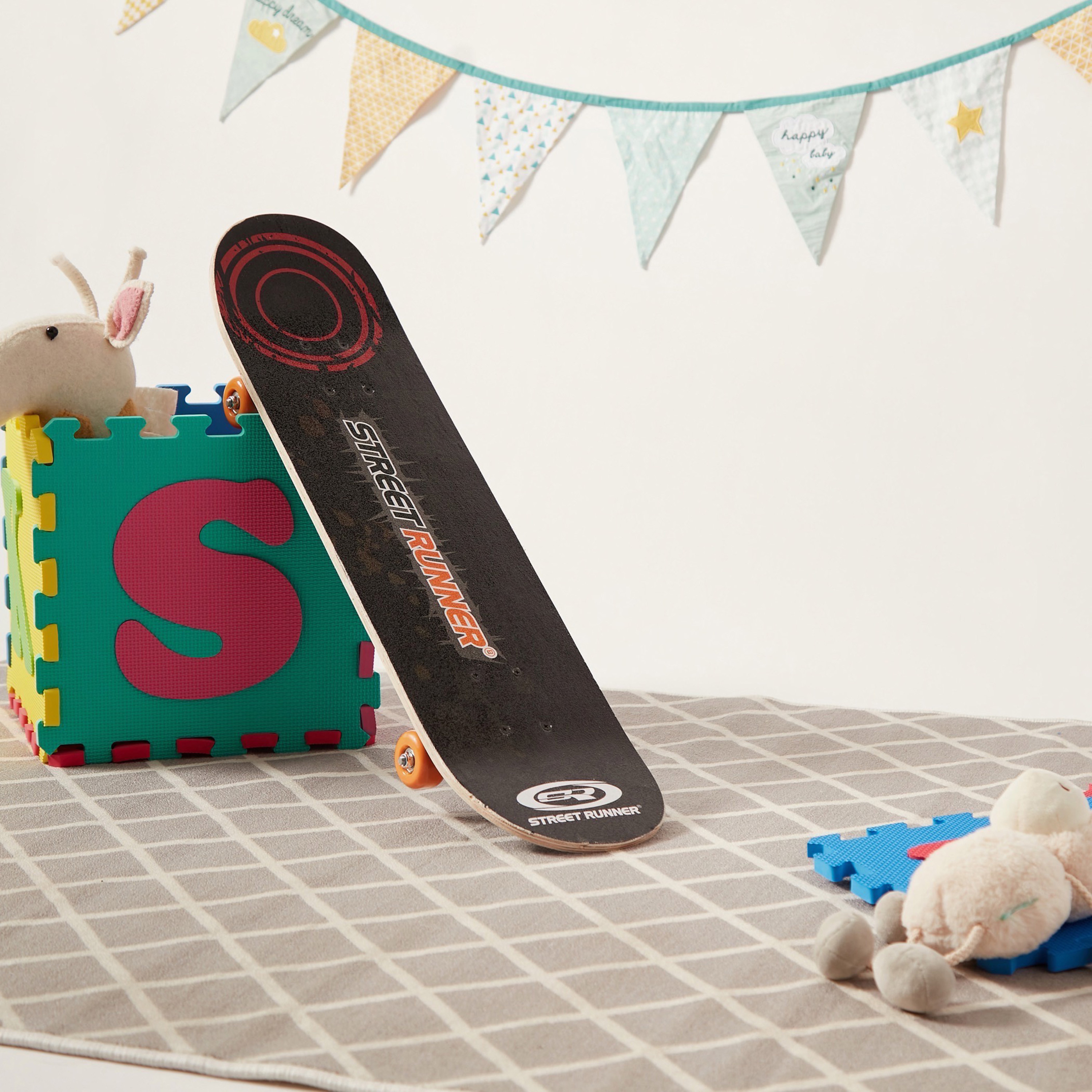 Street Runner Printed Skateboard-toys-outdoor-sports-image-1