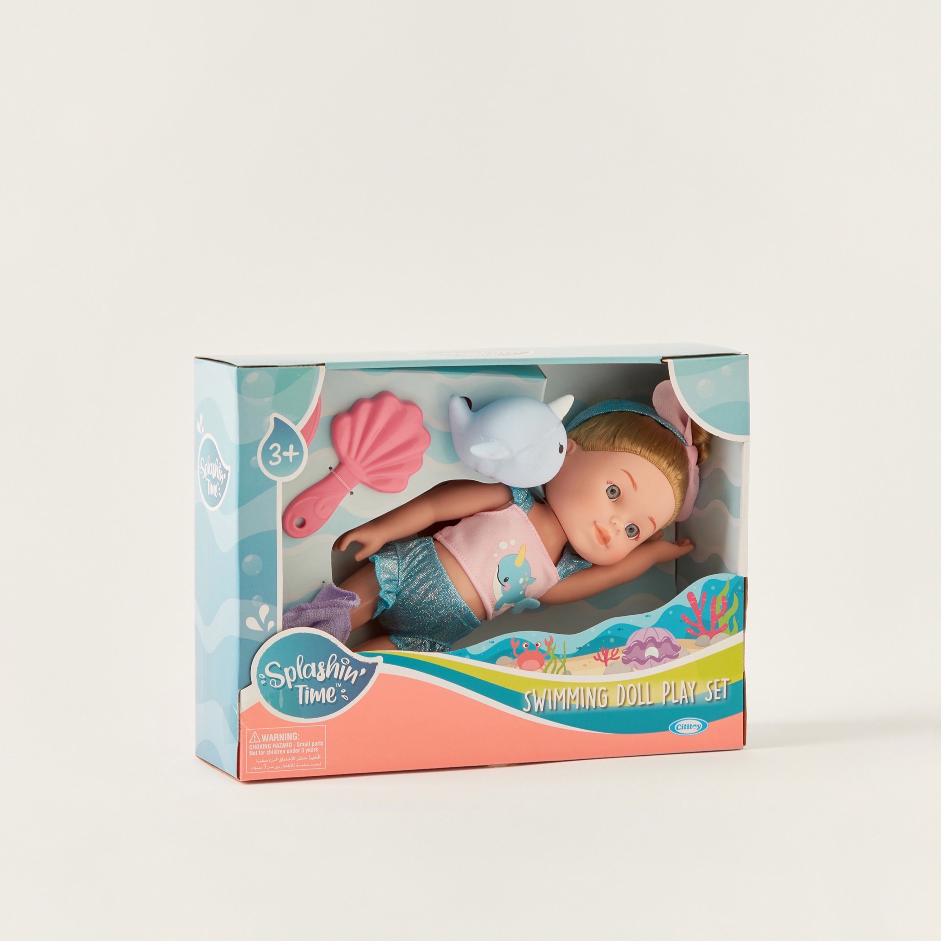 Swimming doll toy online