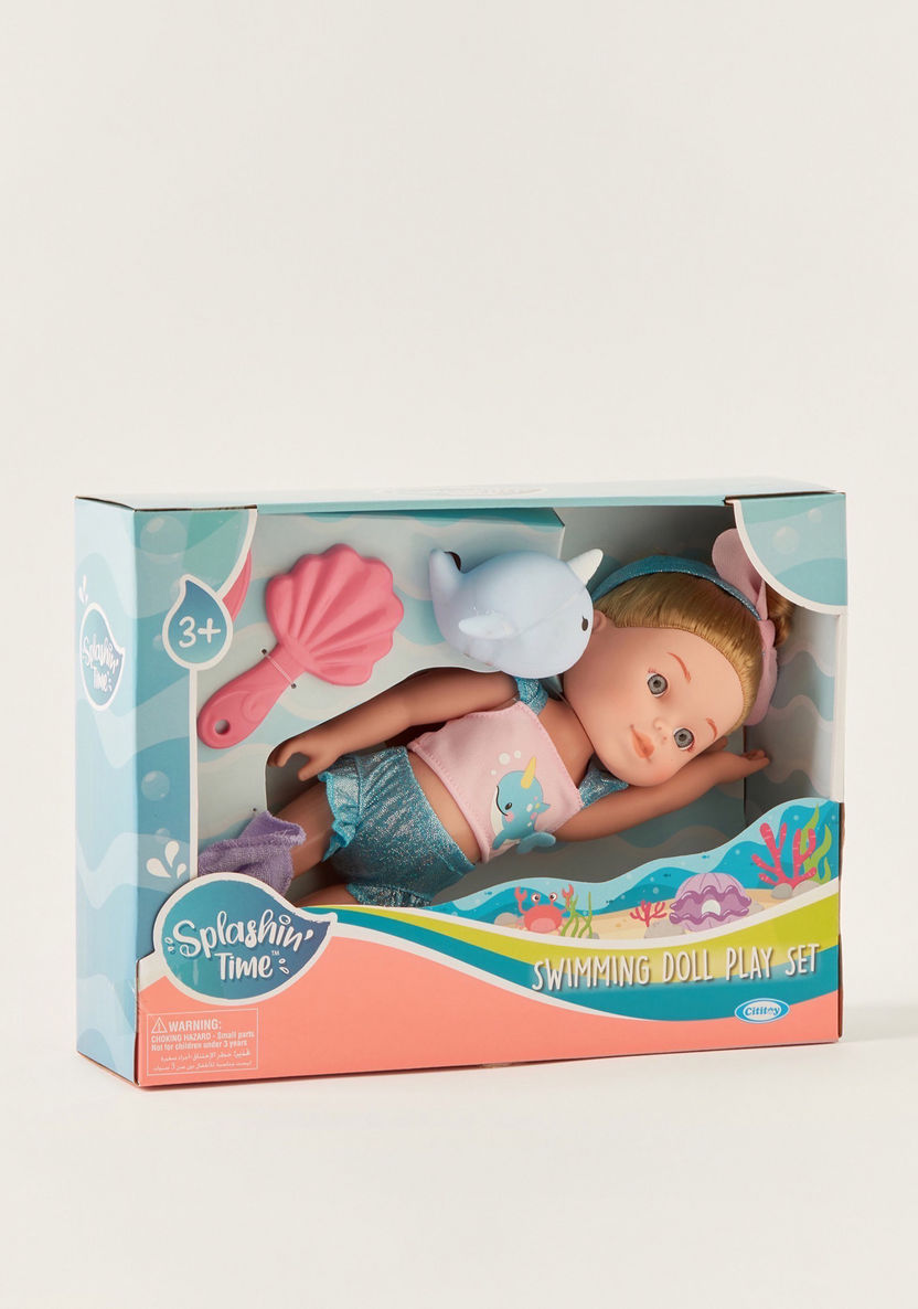Cititoy Swimming Doll Playset - 30 cms-Dolls and Playsets-image-4