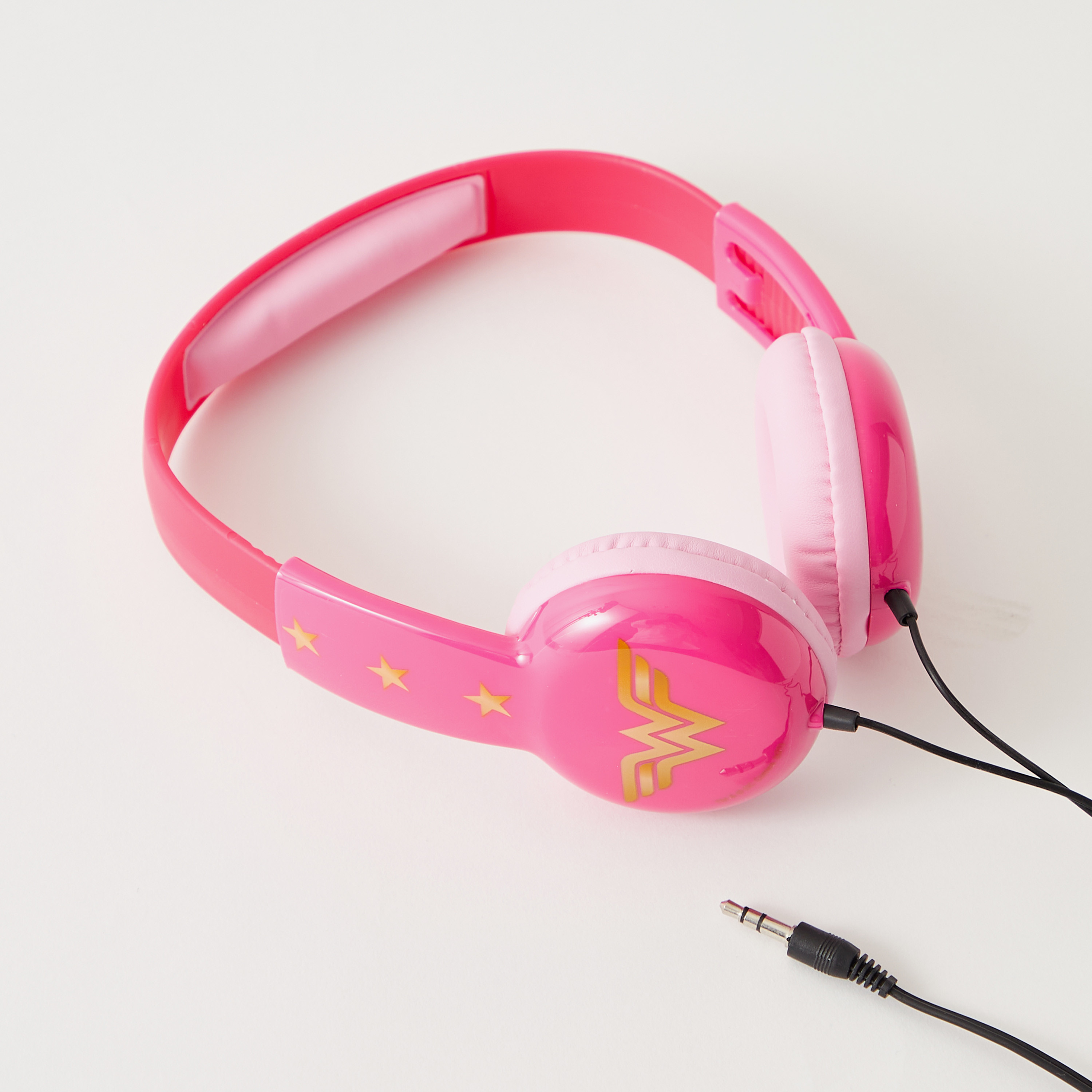 Marvel Wonder Women Print Wired Headphones-electronics-headphonesandearphones-image-1