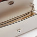 Celeste Solid Clutch with Embellished Buckle and Chain Strap-Wallets and Clutches-thumbnail-4