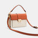 Celeste Colourblock Satchel Bag with Flap Closure-Women%27s Handbags-thumbnailMobile-2