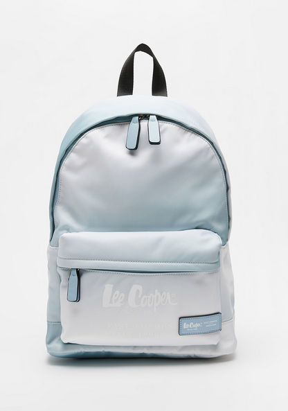 Lee Cooper Tie Dye Print Backpack with Adjustable Strap and Zip Closure
