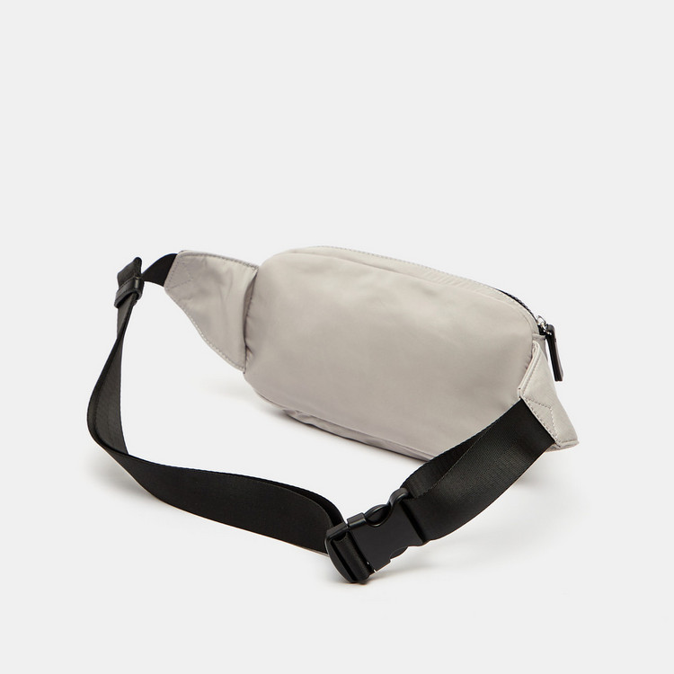 Lee Cooper Colourblock Waist Bag with Adjustable Strap and Zip Closure