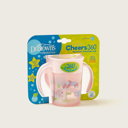 Dr. Brown's Cheers 360 Cup with Handles - 200 ml