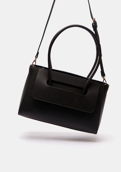 Celeste Solid Tote Bag with Detachable Strap
