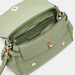 Celeste Saddle Buckle Detail Satchel Bag with Detachable Strap-Women%27s Handbags-thumbnail-4