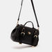 Celeste Saddle Buckle Detail Satchel Bag with Detachable Strap-Women%27s Handbags-thumbnailMobile-1