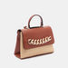 Celeste Chunky Chain Detail Satchel Bag with Detachable Strap-Women%27s Handbags-thumbnailMobile-2