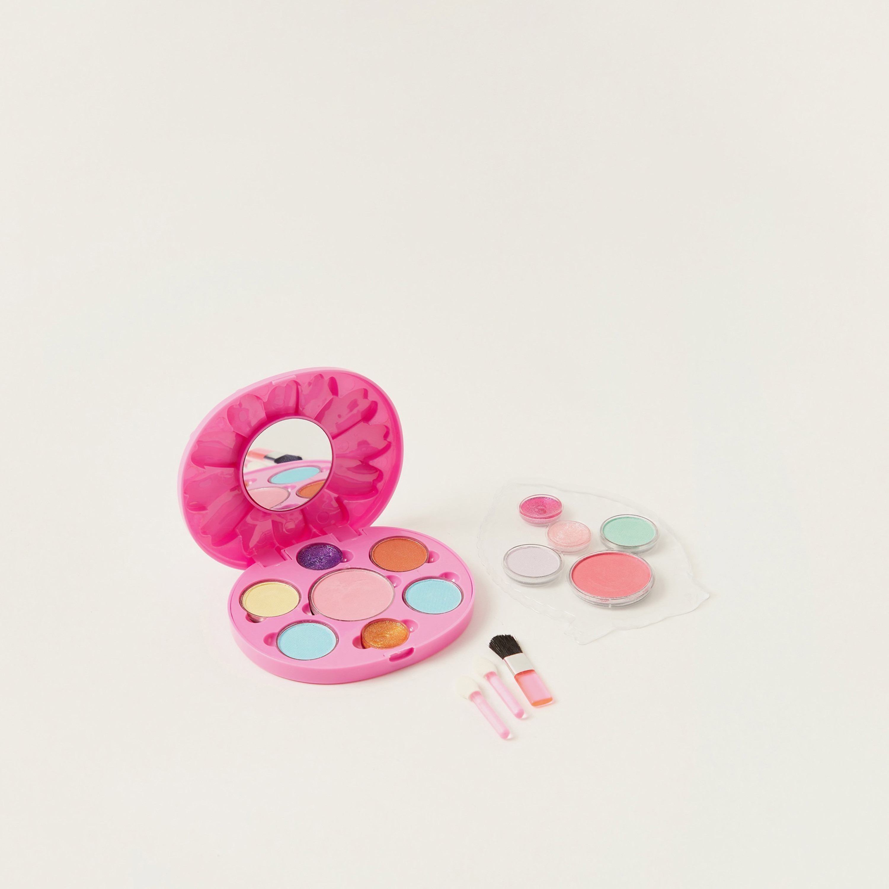 مجموعة مكياج فلاور تشينجيبل ميك أب كومباكت من جونيورز-toys-roleplay-makeupandcosmeticsets-image-1