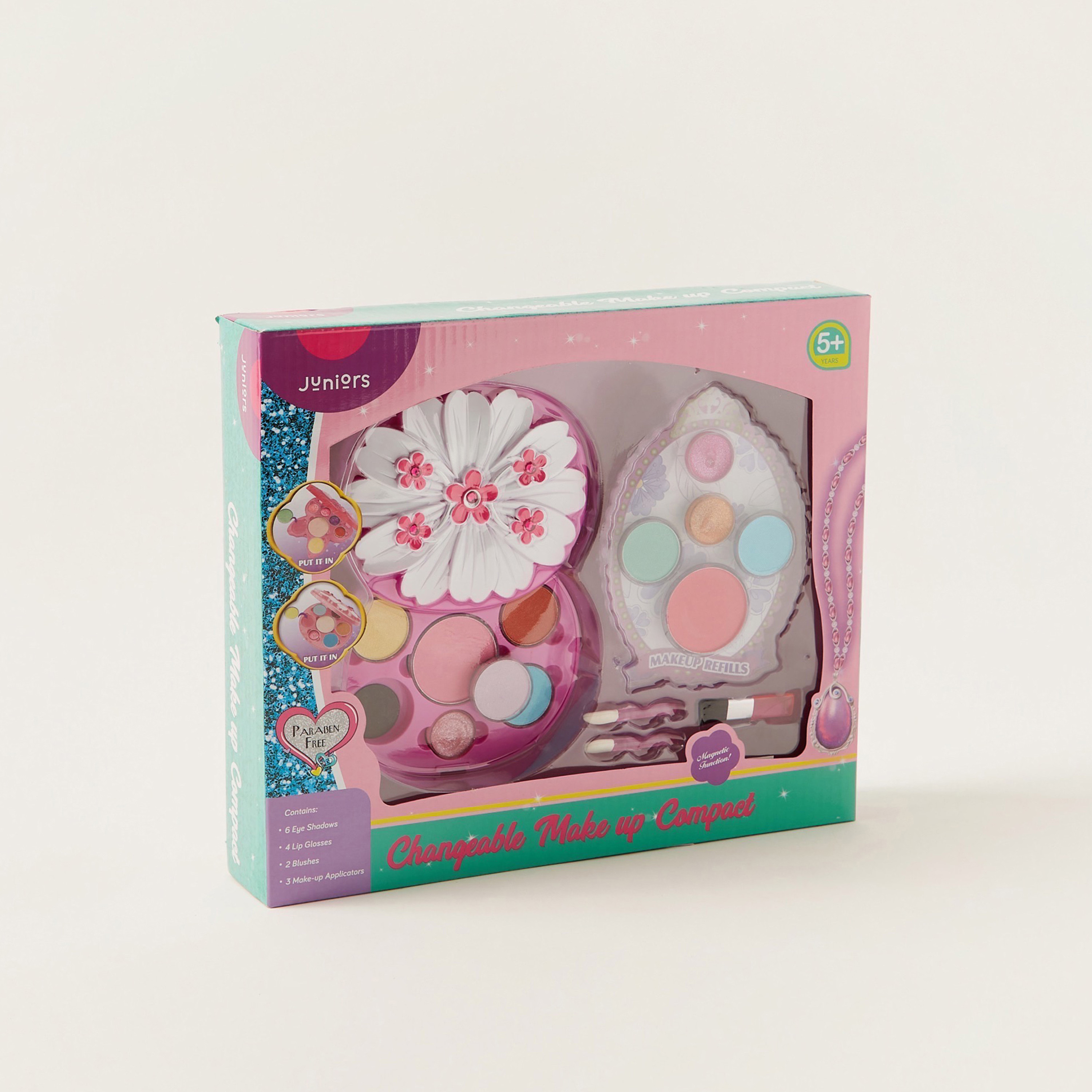 مجموعة مكياج فلاور تشينجيبل ميك أب كومباكت من جونيورز-toys-roleplay-makeupandcosmeticsets-image-5