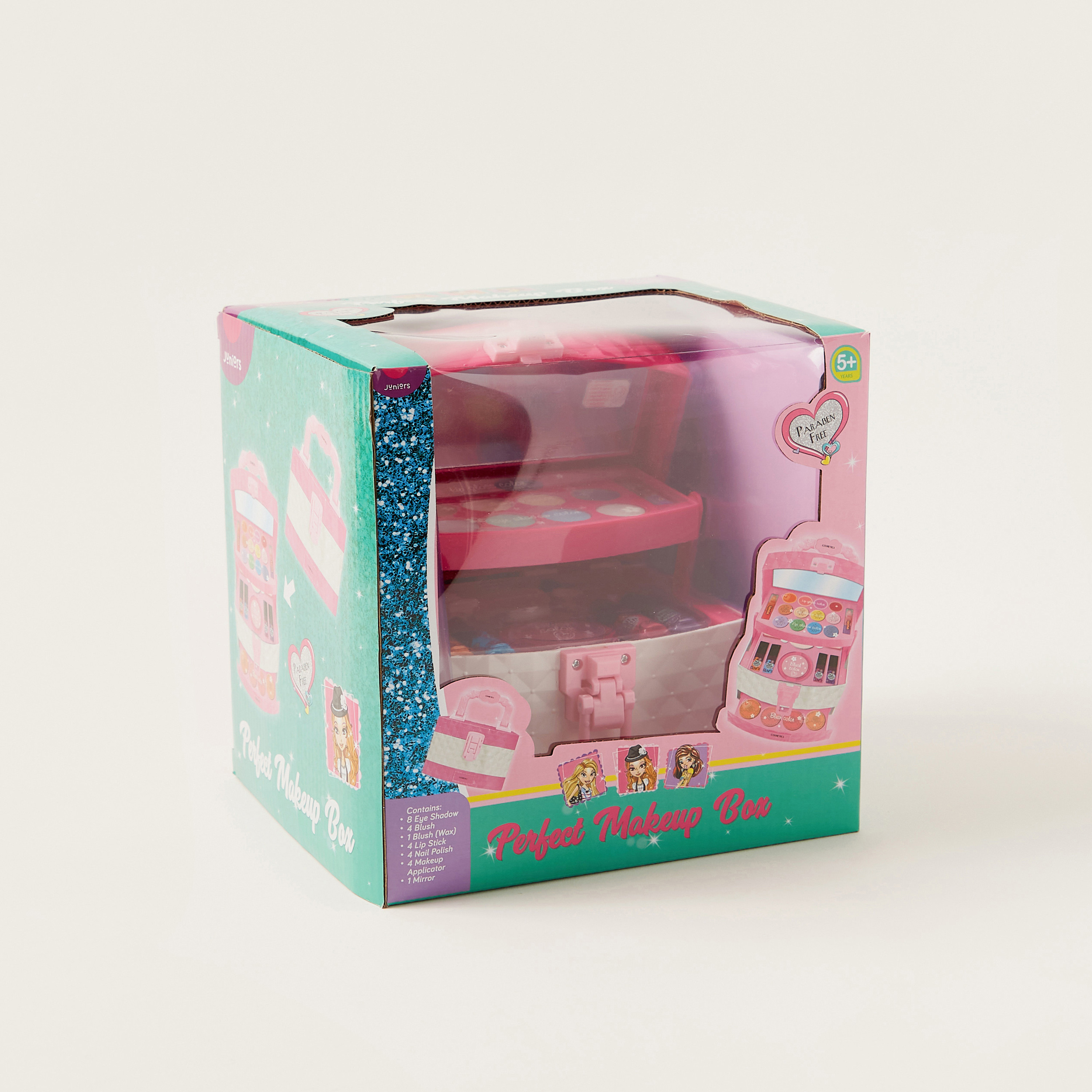 مجموعة صندوق المكياج المثالي من جونيورز-toys-roleplay-makeupandcosmeticsets-image-1