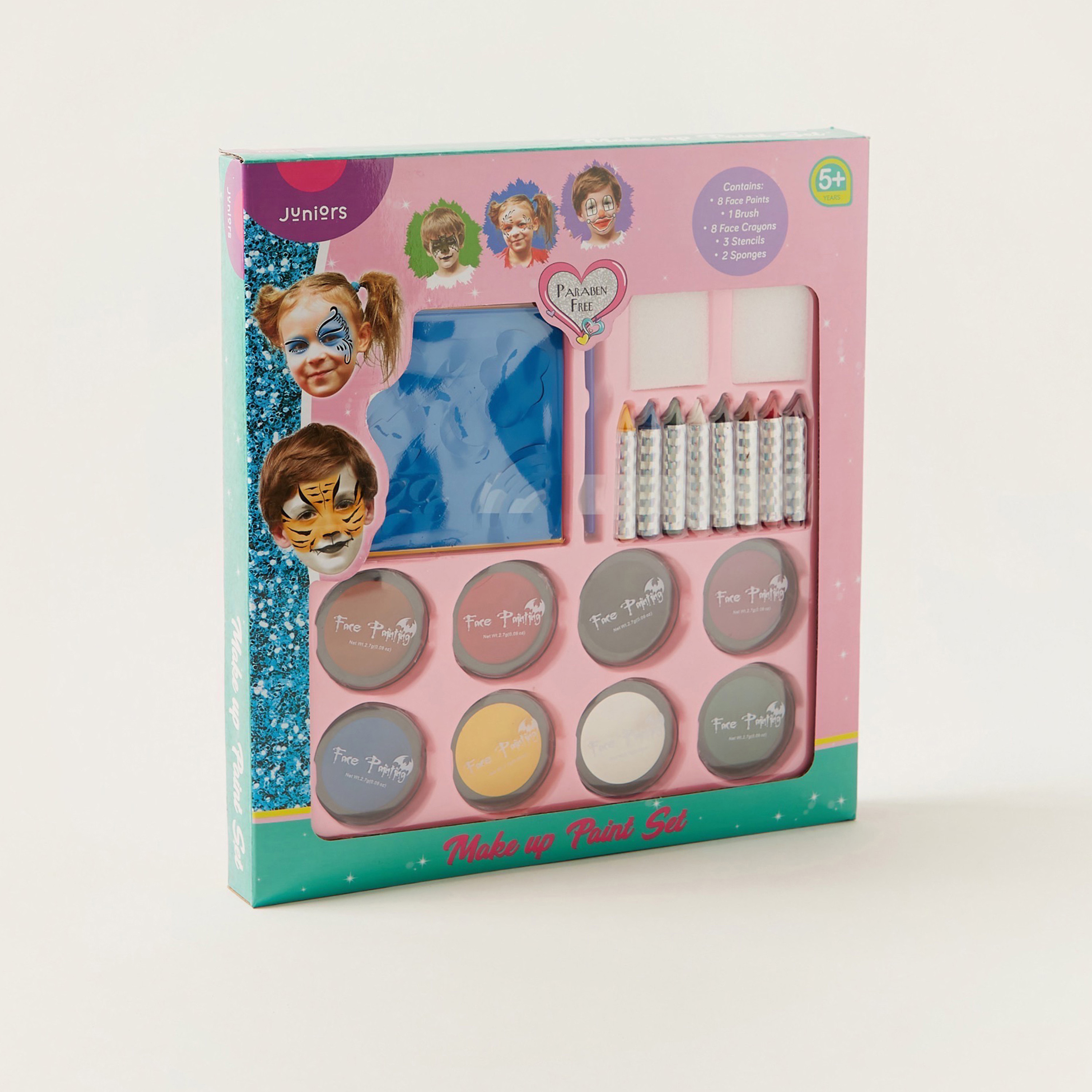 مجموعة رسم على الوجه ميك أب من جونيورز-toys-roleplay-makeupandcosmeticsets-image-4