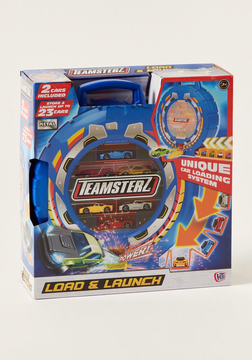 Teamsterz Load and Launch Playset with 2 Cars-Scooters and Vehicles-image-9