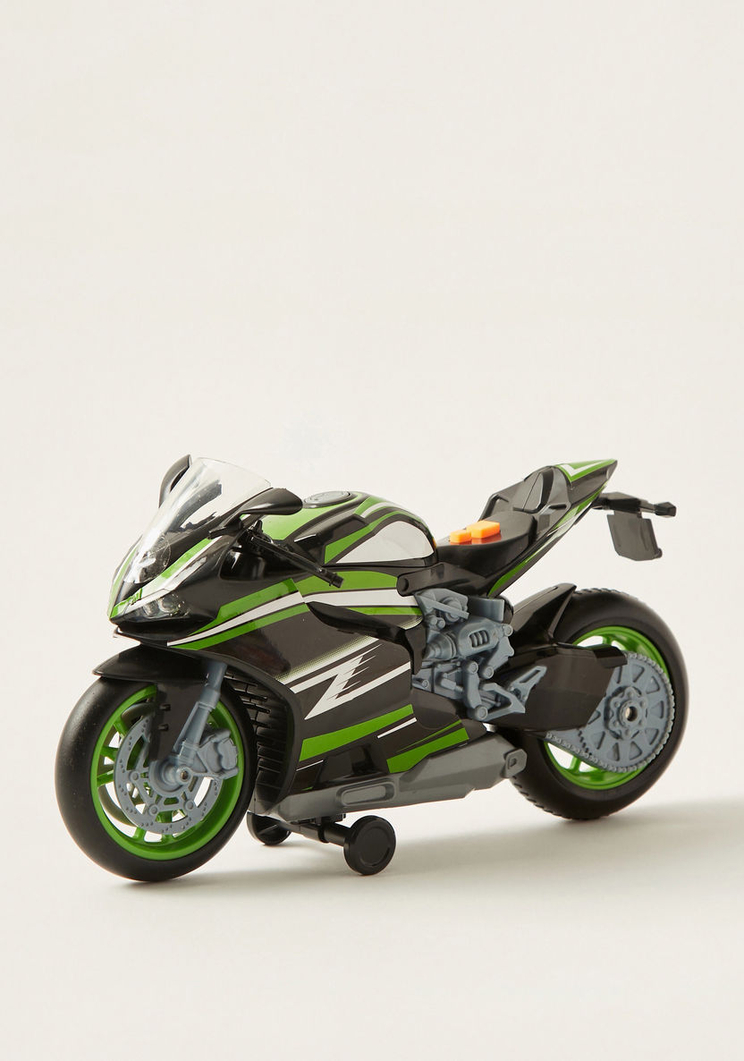 Teamsterz Street Moverz Wheelie Toy Bike-Scooters and Vehicles-image-0