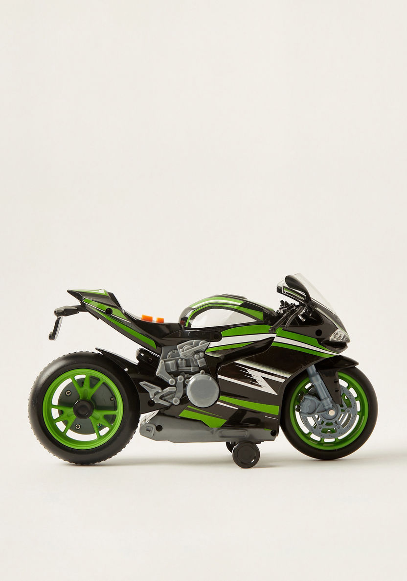 Teamsterz Street Moverz Wheelie Toy Bike-Scooters and Vehicles-image-3