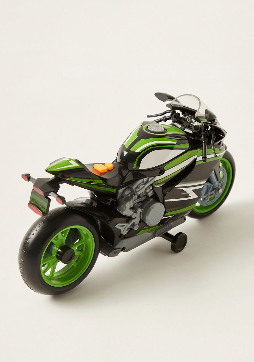 Teamsterz Street Moverz Wheelie Toy Bike-Scooters and Vehicles-image-4