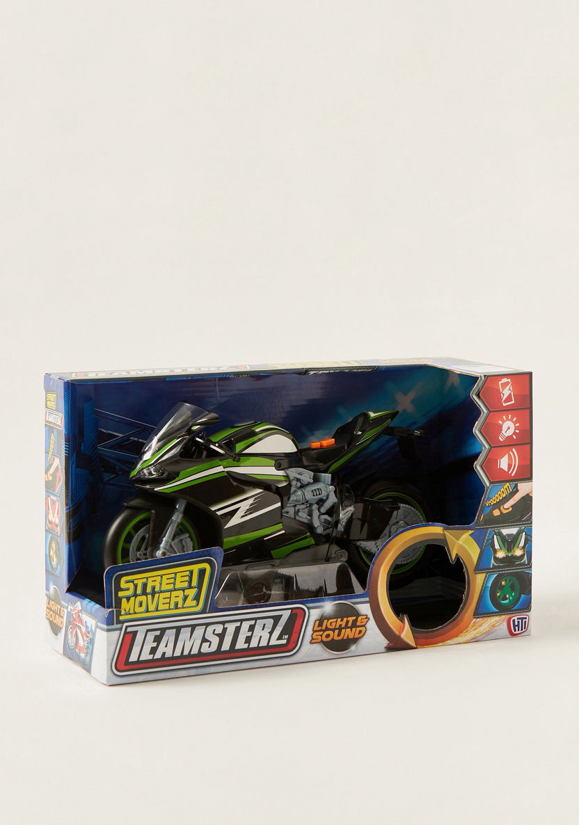 Teamsterz Street Moverz Wheelie Toy Bike-Scooters and Vehicles-image-5