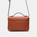 ELLE Monogram Satchel Bag with Adjustable Strap and Magnetic Closure-Women%27s Handbags-thumbnail-4