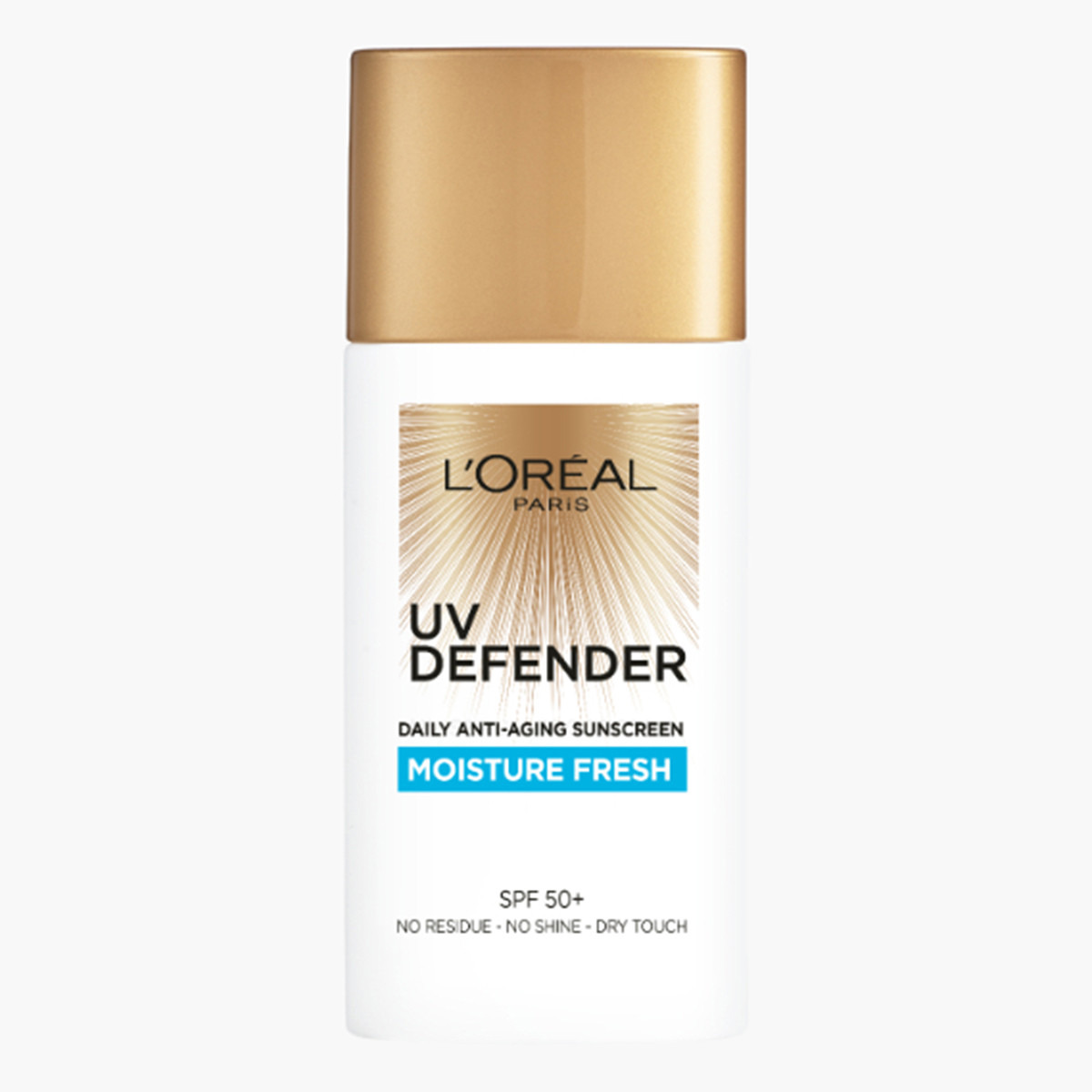 Loreal UV Defender Moisture Fresh Daily Anti-Ageing Sunscreen SPF 50+ with Hyaluronic Acid - 50 ml-beautyandpersonalcare-skin-suncare-bodysunscreen-image-1