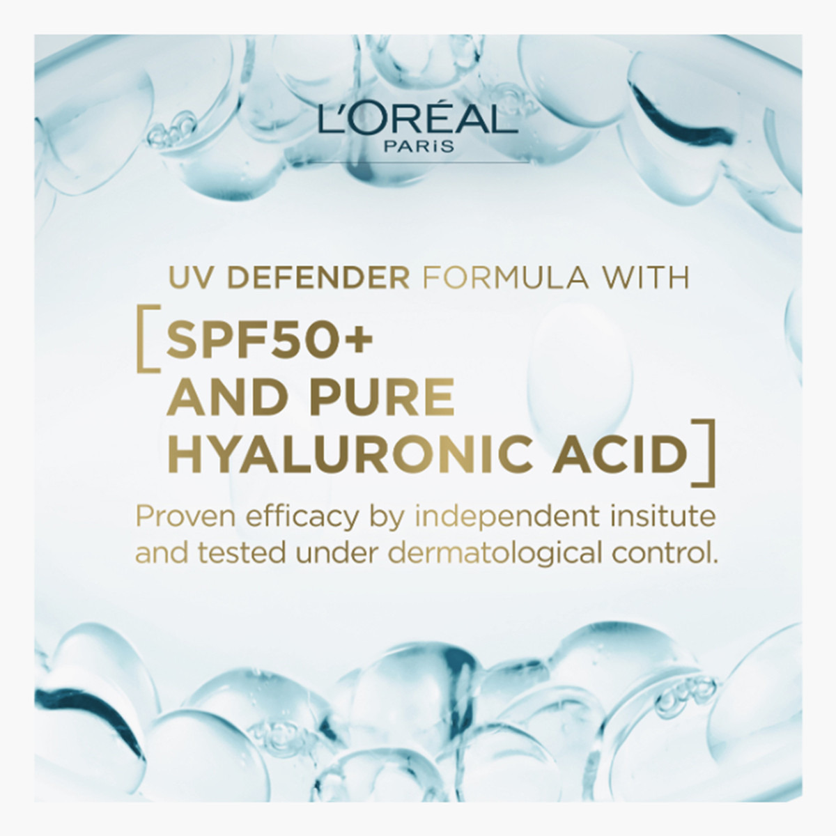 Loreal UV Defender Moisture Fresh Daily Anti-Ageing Sunscreen SPF 50+ with Hyaluronic Acid - 50 ml-beautyandpersonalcare-skin-suncare-bodysunscreen-image-3