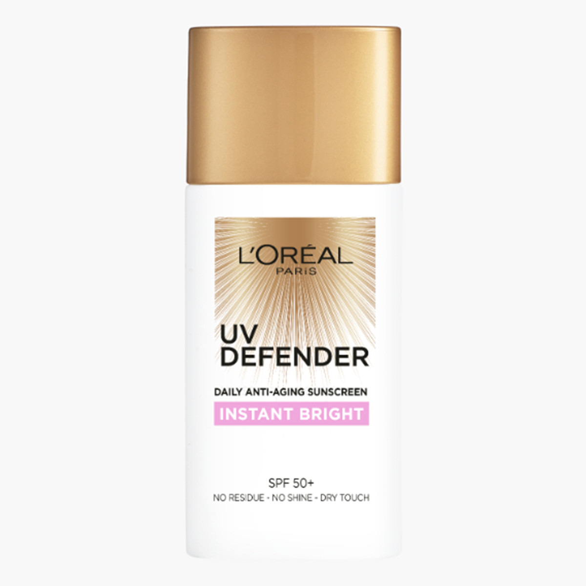 Loreal UV Defender Instant Bright Daily Anti-Ageing Sunscreen SPF 50+ with Niacinamide - 50 ml-beautyandpersonalcare-skin-suncare-bodysunscreen-image-1