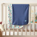 Juniors 2-Piece Space Dino Print Receiving Blanket Set - 70x70 cms-Blankets and Throws-thumbnail-0