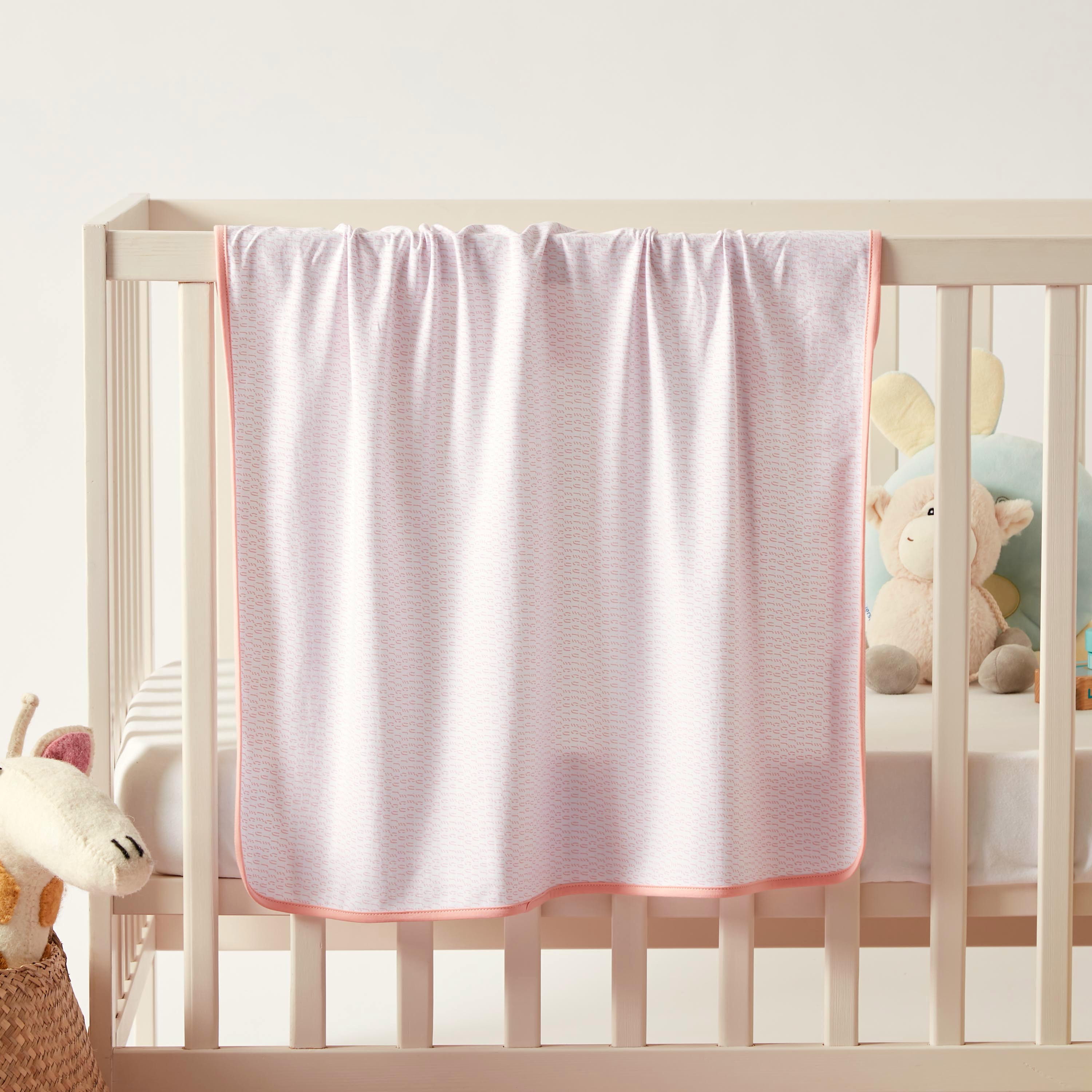 Juniors Printed Receiving Blanket - 70x70 cms-baby-nursery-blanketsandswaddles-receivingblankets-image-1