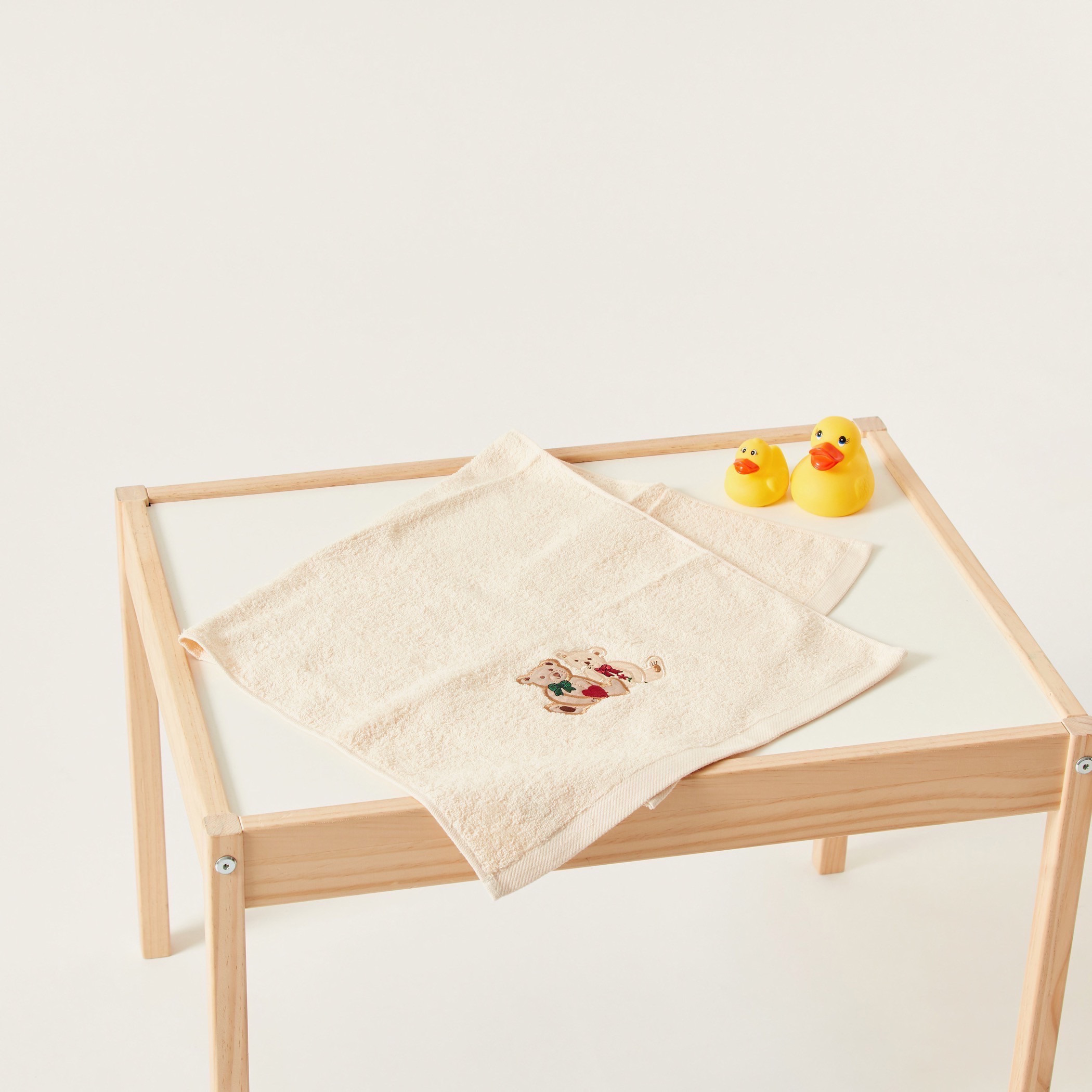 Juniors Bear Applique Towel - 76x38 cms-baby-bathandcare-towels-image-3