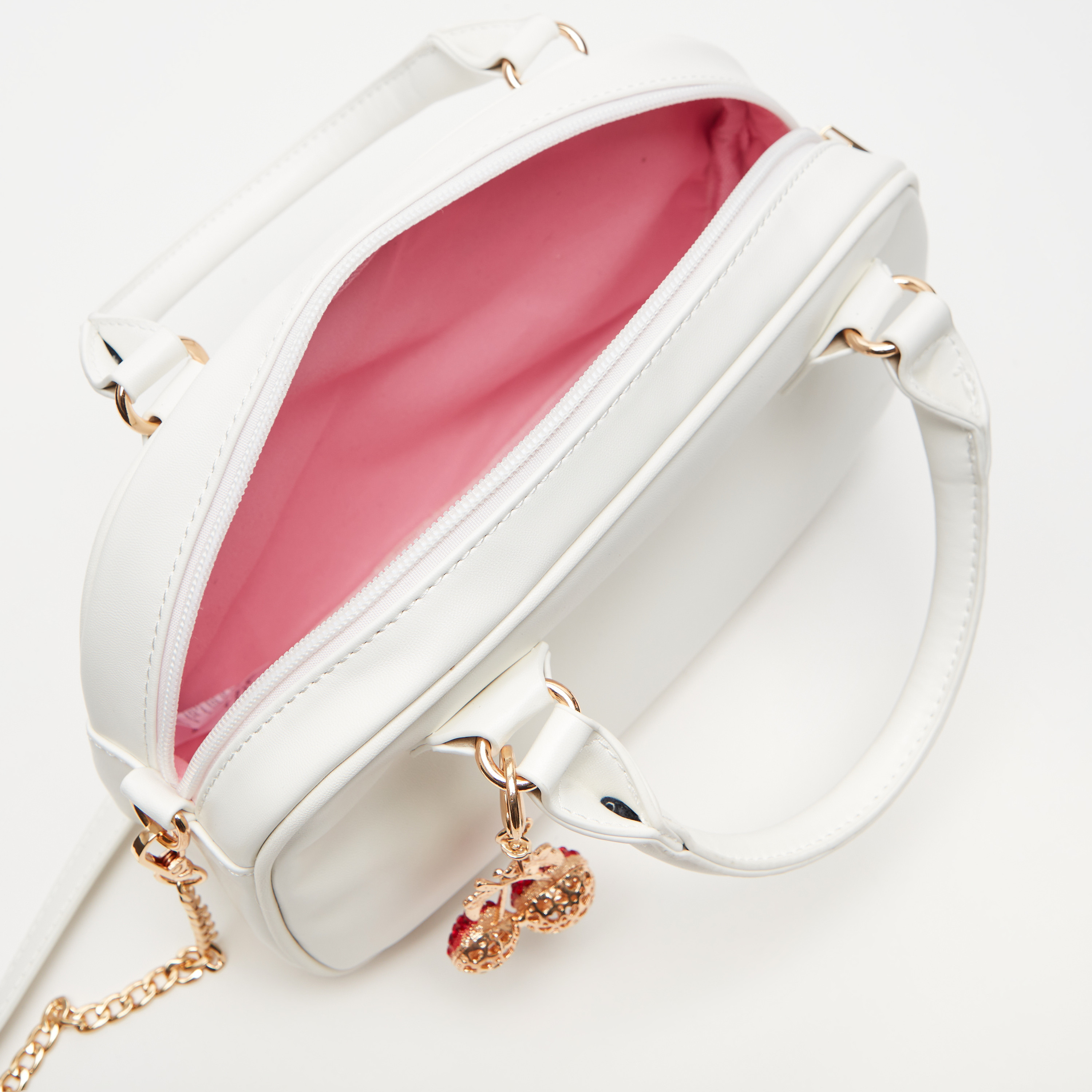 Missy Solid Tote Bag with Detachable Chain Strap and Zip Closure-women-bagsandwallets-handbags-image-5