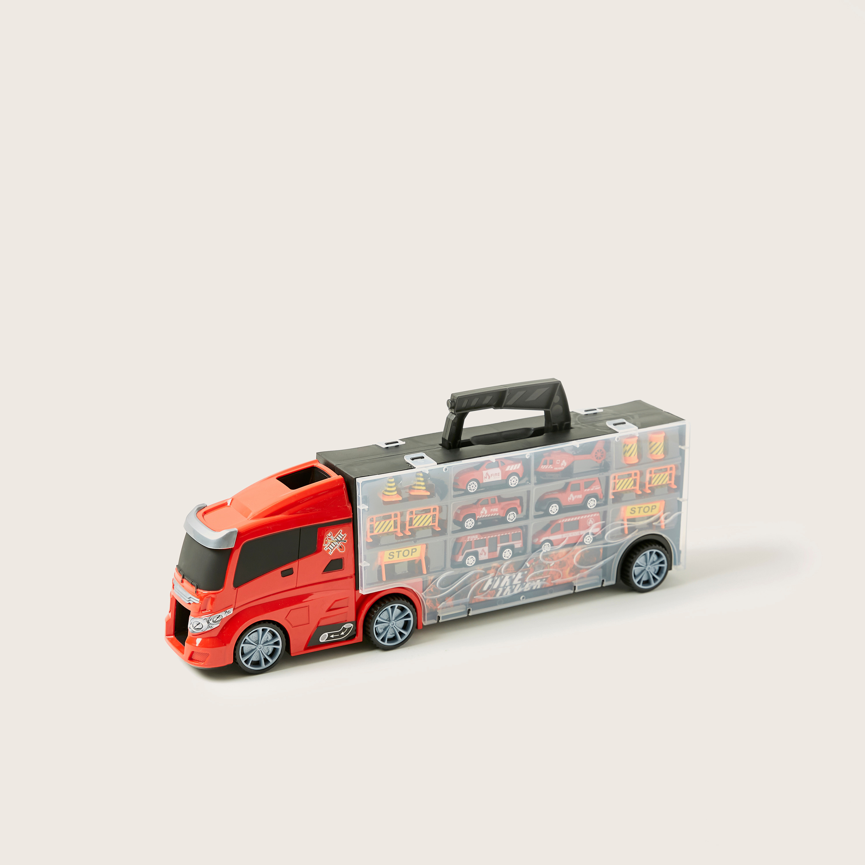 Friction Carrier Fire Truck Playset-toys-playvehicles-utilityvehicles-image-1
