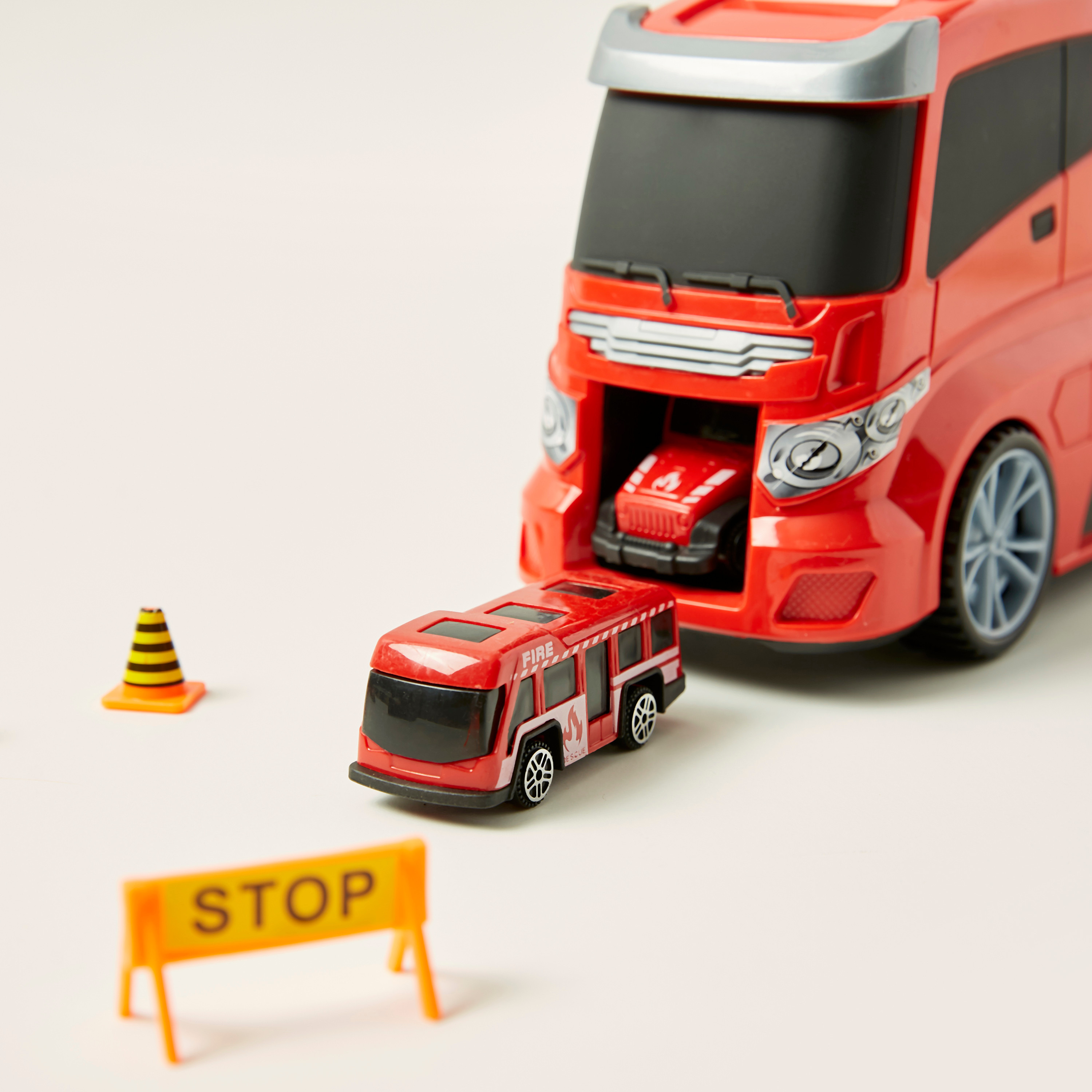 Friction Carrier Fire Truck Playset-toys-playvehicles-utilityvehicles-image-6