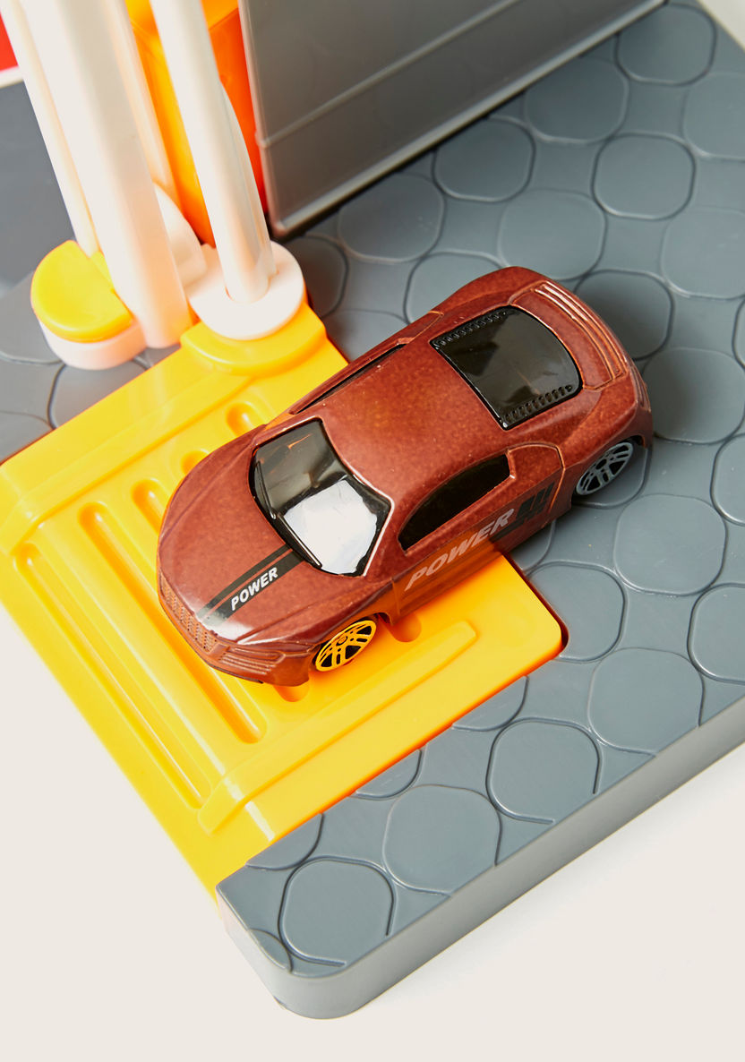 Parking Lot Playset with Colour Changing Cars-Dolls and Playsets-image-4