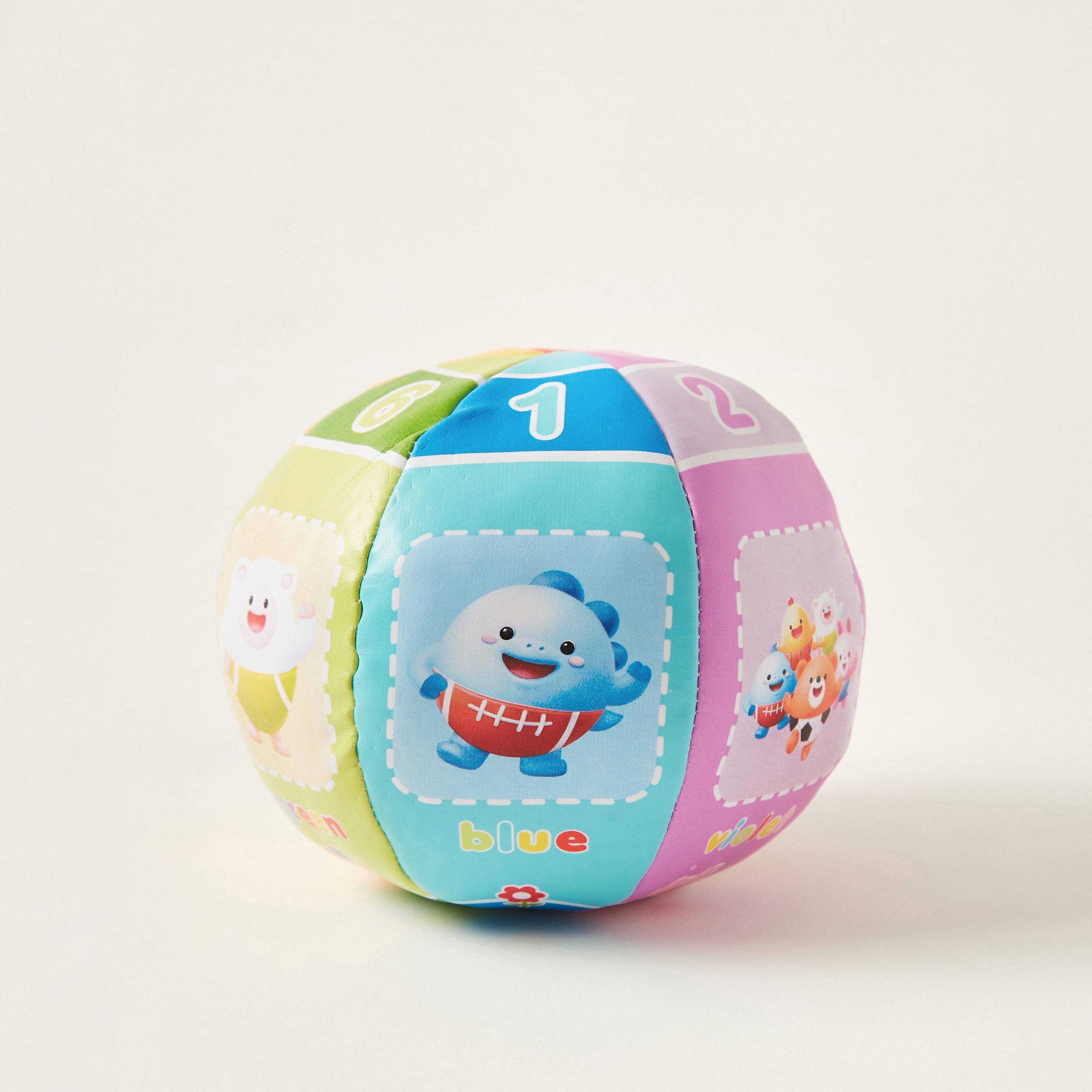 Juniors Printed Ball with Bell-toys-plushsofttoys-softballs-image-1