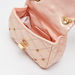 Little Missy Embellished Crossbody Bag with Chain Strap-Girl%27s Bags-thumbnail-4