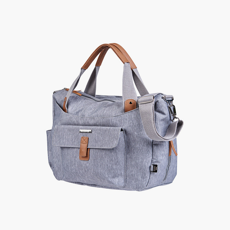 Recently raid optional Shop BabaBing! Roma 2 Changing Bag - Grey Marl Online | Centrepoint Bahrain
