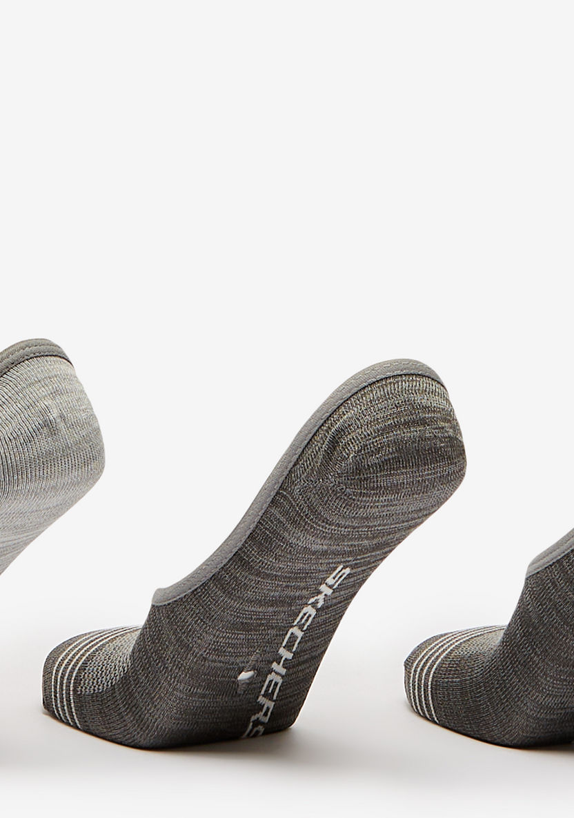 Skechers Men's Non-Terry Invisible Sports Socks - S115177-039-Men%27s Socks-image-1