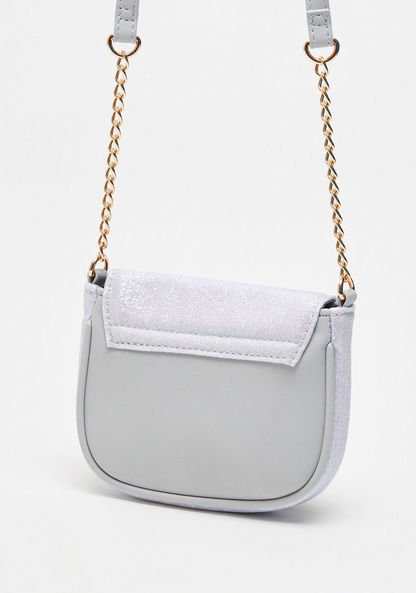 Little Missy Bow Accented Crossbody Bag with Adjustable Strap