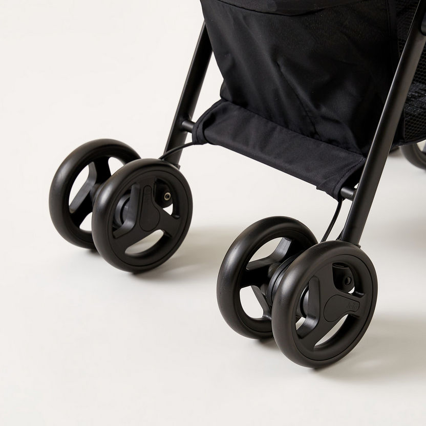 Joie Mirus Dark Pewter Stroller with Reversible Handle and One-Hand Fold Technology (Upto 3 years)-Strollers-image-9