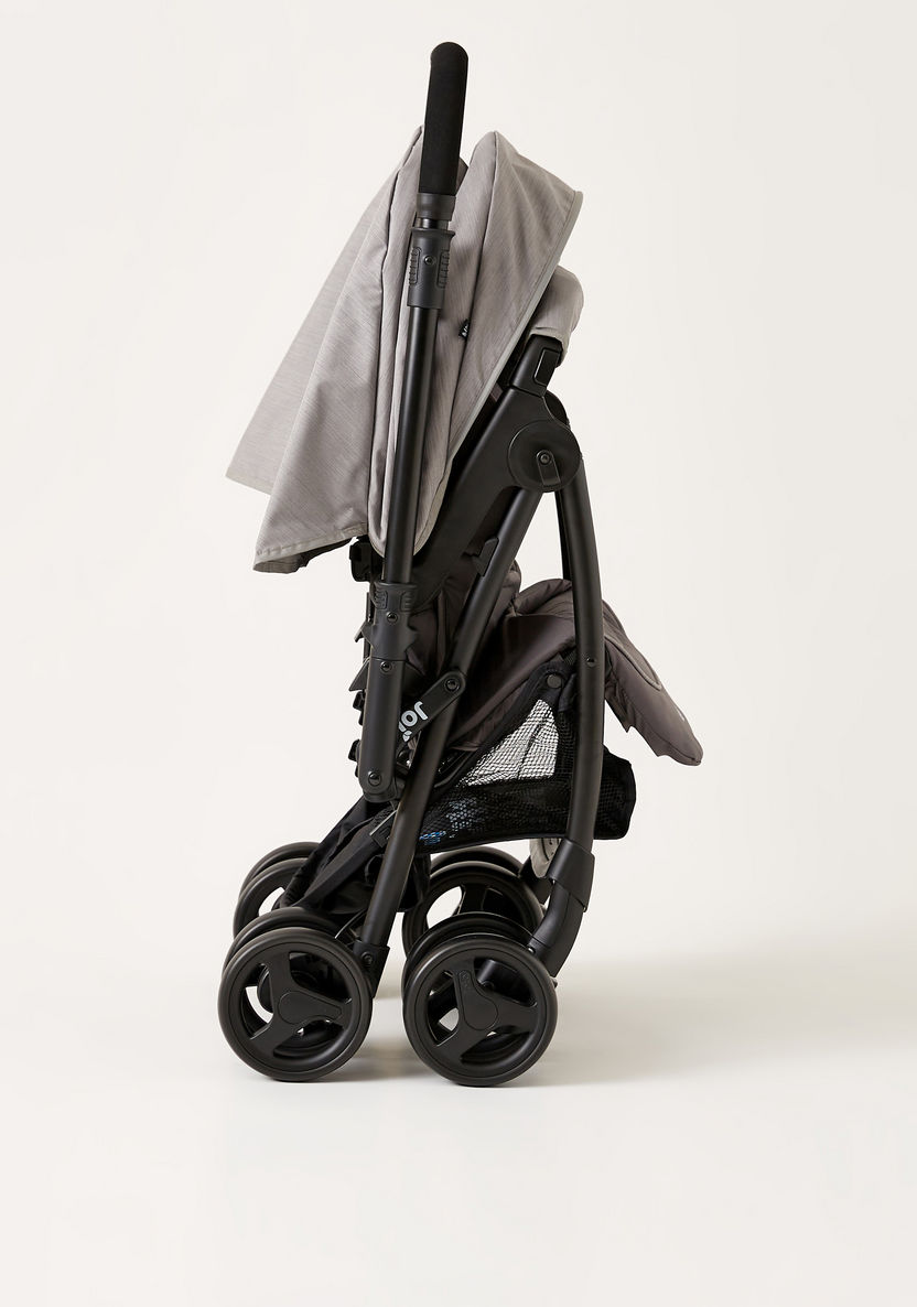 Joie Mirus Dark Pewter Stroller with Reversible Handle and One-Hand Fold Technology (Upto 3 years)-Strollers-image-11