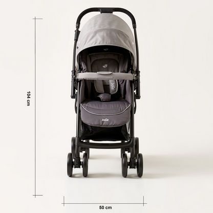 Joie Mirus Dark Pewter Stroller with Reversible Handle and One-Hand Fold Technology (Upto 3 years)-Strollers-image-12