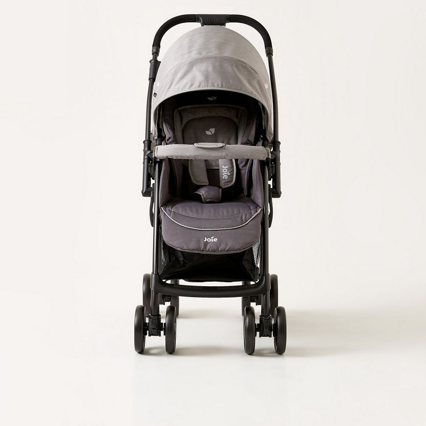 Joie Mirus Dark Pewter Stroller with Reversible Handle and One-Hand Fold Technology (Upto 3 years)-Strollers-image-1