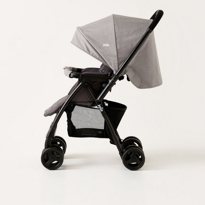 Joie Mirus Dark Pewter Stroller with Reversible Handle and One-Hand Fold Technology (Upto 3 years)-Strollers-image-2