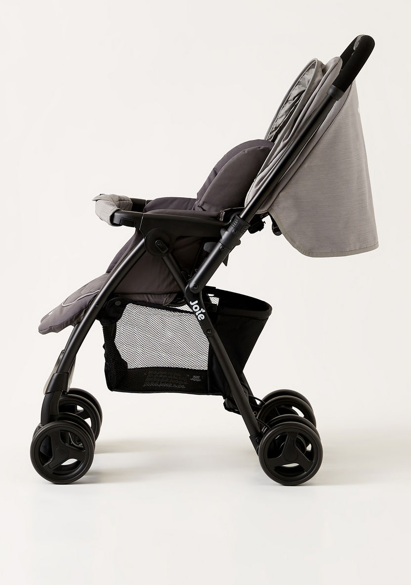 Joie Mirus Dark Pewter Stroller with Reversible Handle and One-Hand Fold Technology (Upto 3 years)-Strollers-image-3