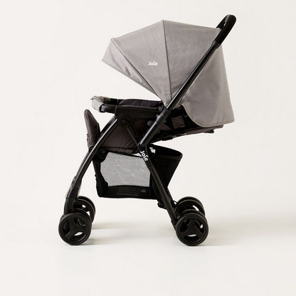 Joie Mirus Dark Pewter Stroller with Reversible Handle and One-Hand Fold Technology (Upto 3 years)-Strollers-image-4