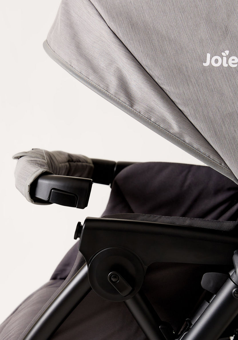 Joie Mirus Dark Pewter Stroller with Reversible Handle and One-Hand Fold Technology (Upto 3 years)-Strollers-image-7