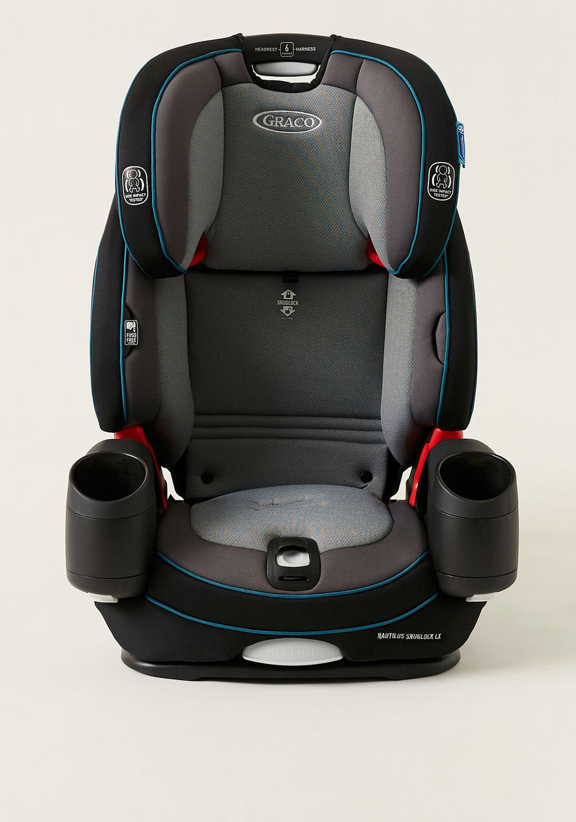 Graco Nautilus® SnugLock® 3-in-1 Harness Booster - Black (Ages 1- 12 years)-Car Seats-image-9