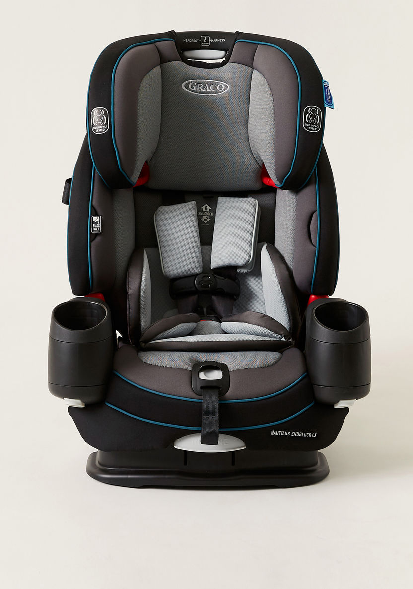 Graco Nautilus® SnugLock® 3-in-1 Harness Booster - Black (Ages 1- 12 years)-Car Seats-image-7