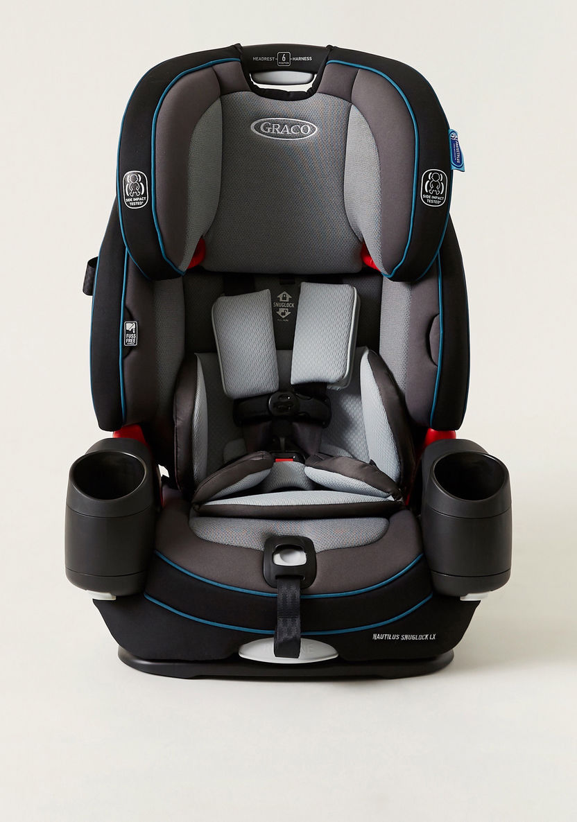Graco Nautilus® SnugLock® 3-in-1 Harness Booster - Black (Ages 1- 12 years)-Car Seats-image-8