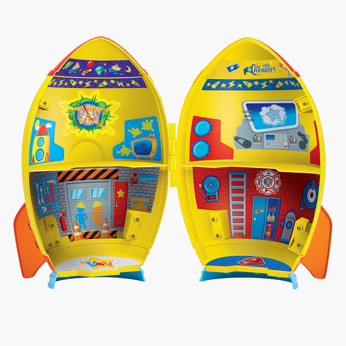 مجموعة لعب سفينة الصواريخ المجنونة من فلاد آند نيكي-toys-playfigures-actionplaysets-image-4